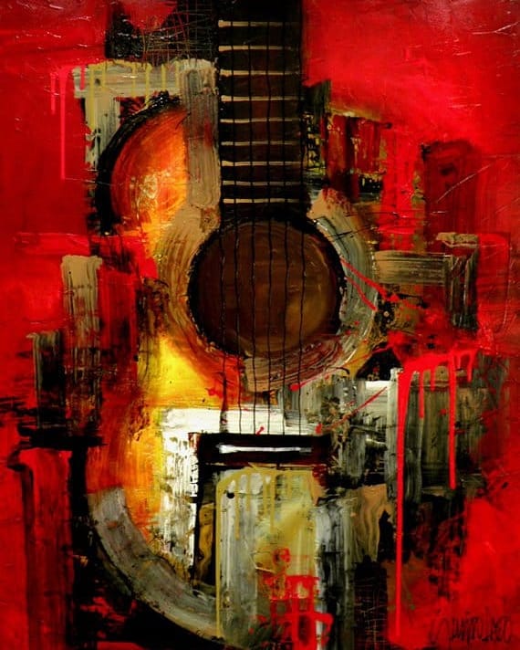 Cuadro artístico moderno 0110