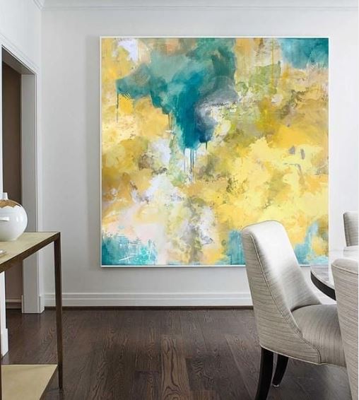 CUADRO ARTÍSTICO MODERNO C-3555 | Deco Bauhaus