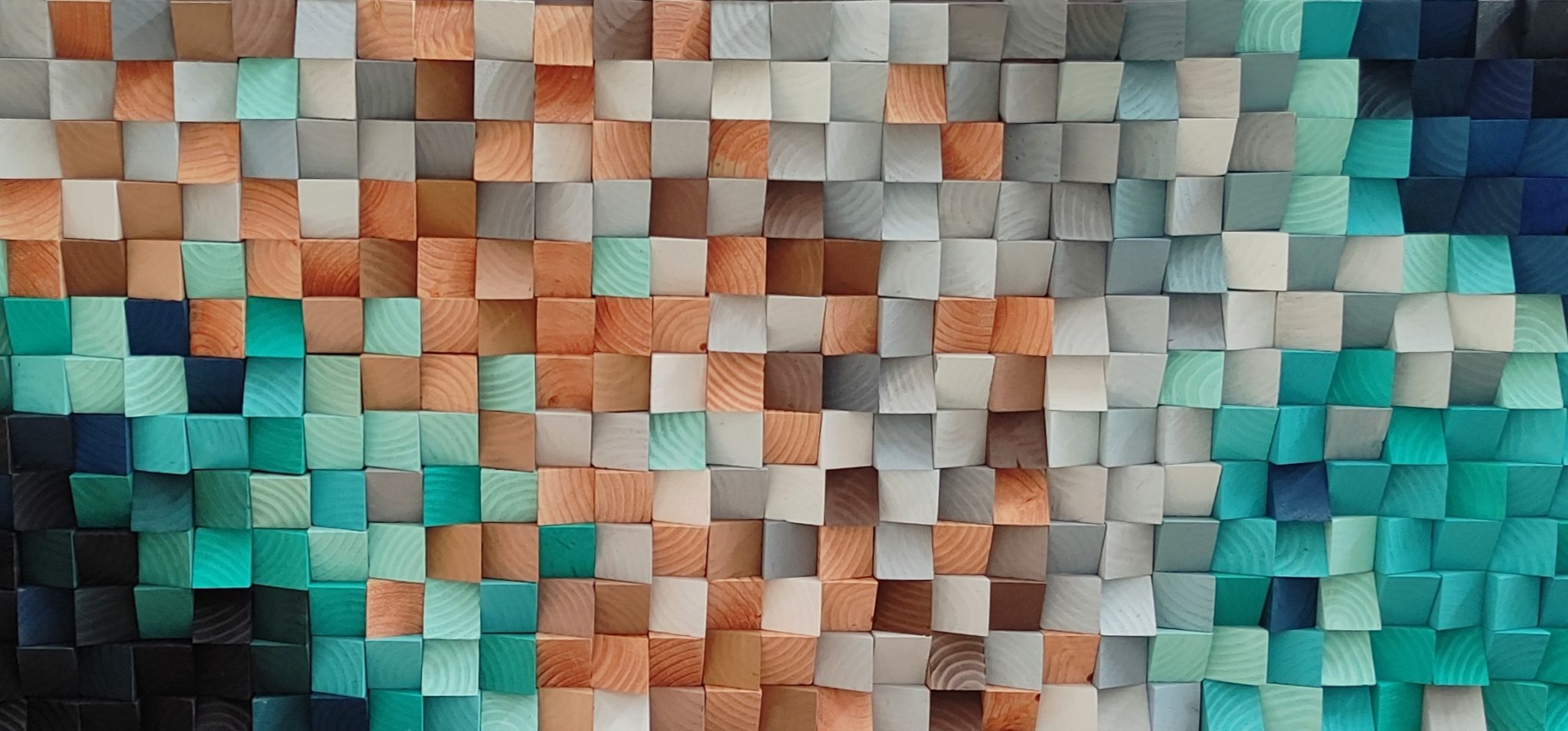 CUADRO ARTÍSTICO DE MADERA C-0445 | Deco Bauhaus