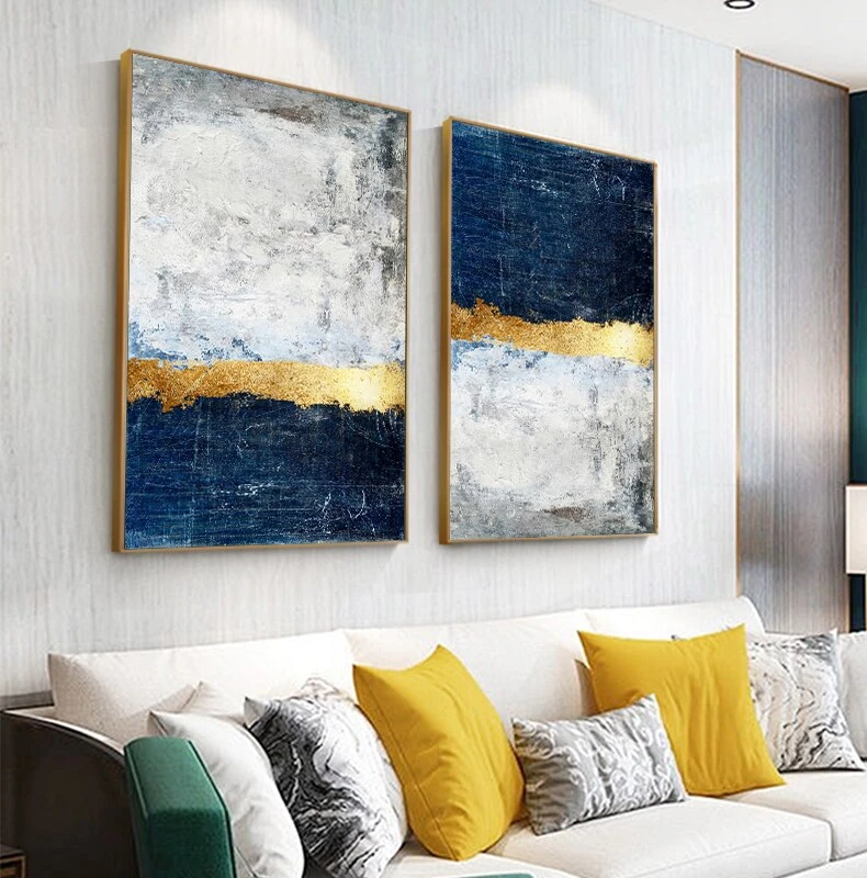 CUADRO DE 2 PIEZAS MODERNO C-0916