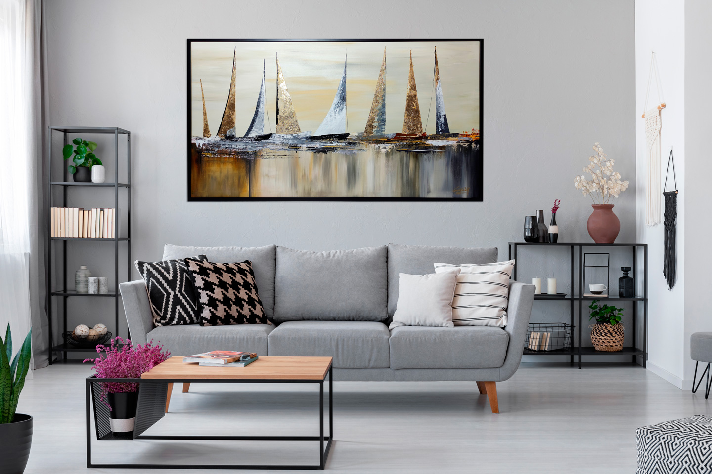 CUADROS ARTÍSTICO BARCOS