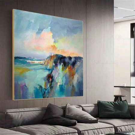 Cuadro art&iacute;stico pintado a mano  00230