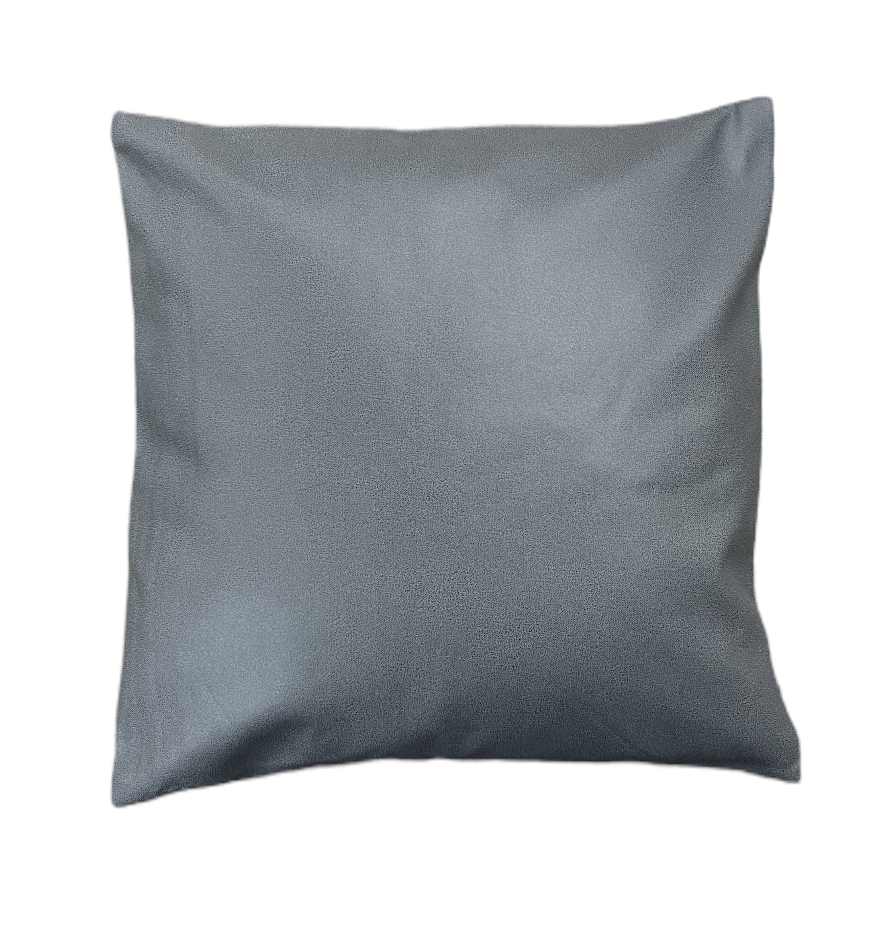 Funda Cojín De Gamuza Gris Oscuro C-0780