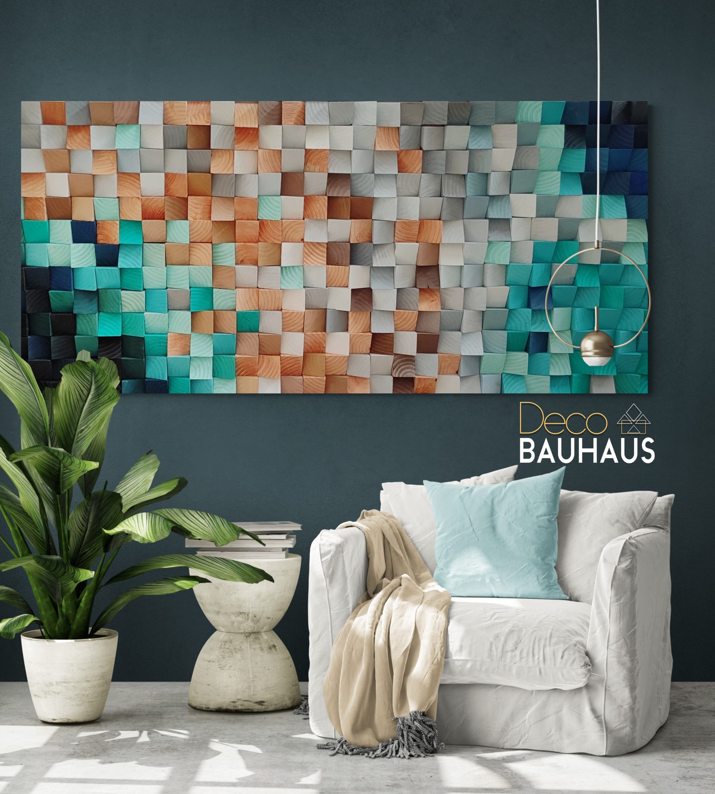 CUADRO ARTÍSTICO DE MADERA C-0445