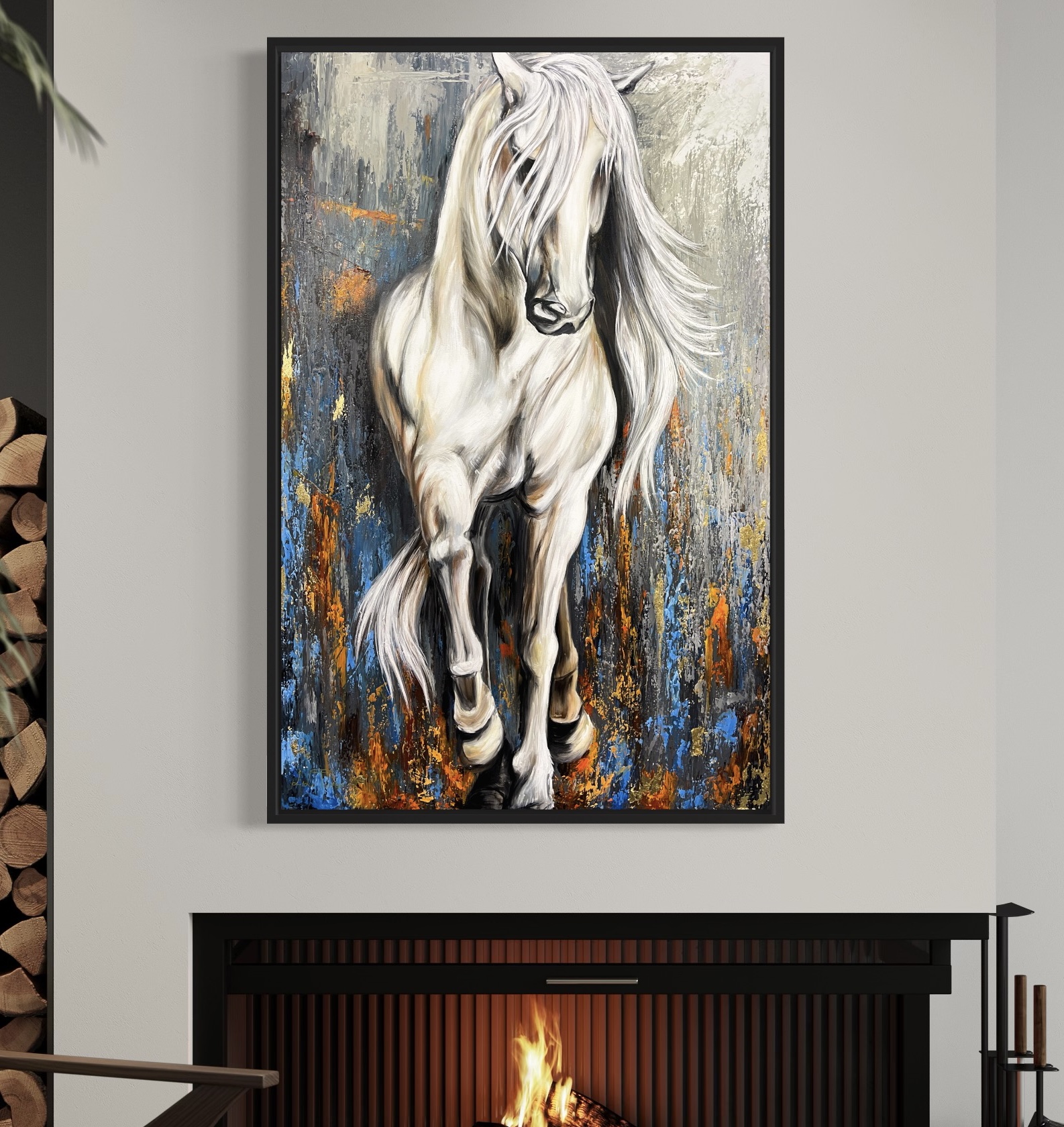 Cuadro artístico moderno Caballo