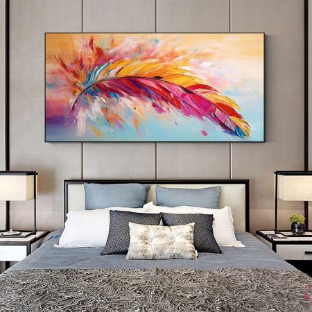 CUADROS ARTÍSTICO PLUMAS C-014