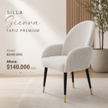 Silla Sienna• Fabricación Nacional