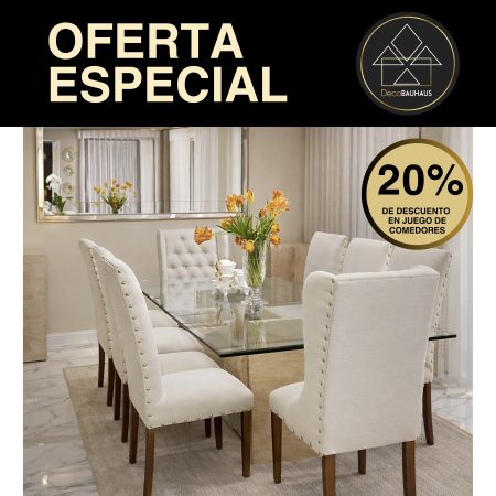 •JUEGO DE COMEDOR ATENAS CON MÁRMOL TRAVERTINO