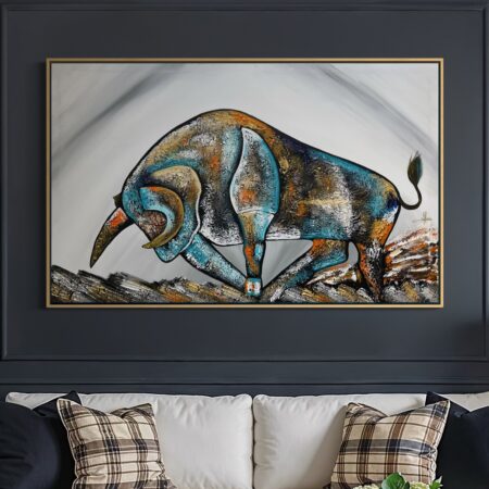 Cuadro art&iacute;stico moderno Toro
